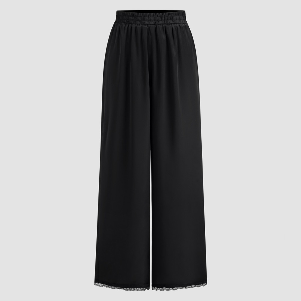 NWT Cider Satin Lac Edge Pants